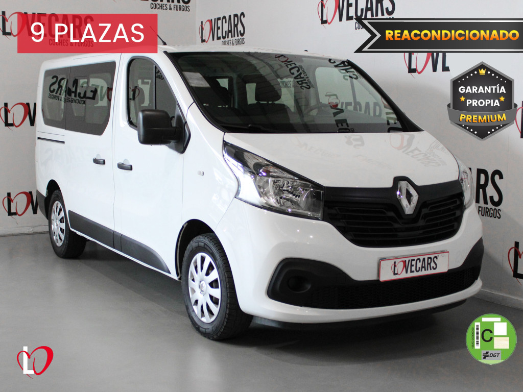 RENAULT TRAFIC 1.6 DCI L1 H1 COMBI 9 125 de segunda mano