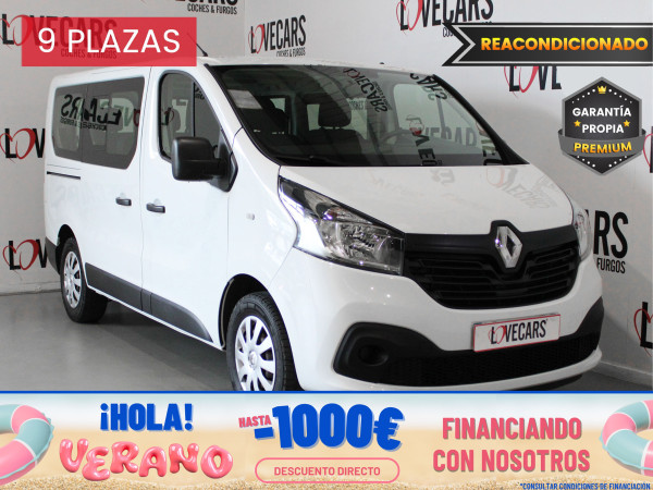 RENAULT TRAFIC 1.6 DCI L1 H1 COMBI 9 125 de segunda mano