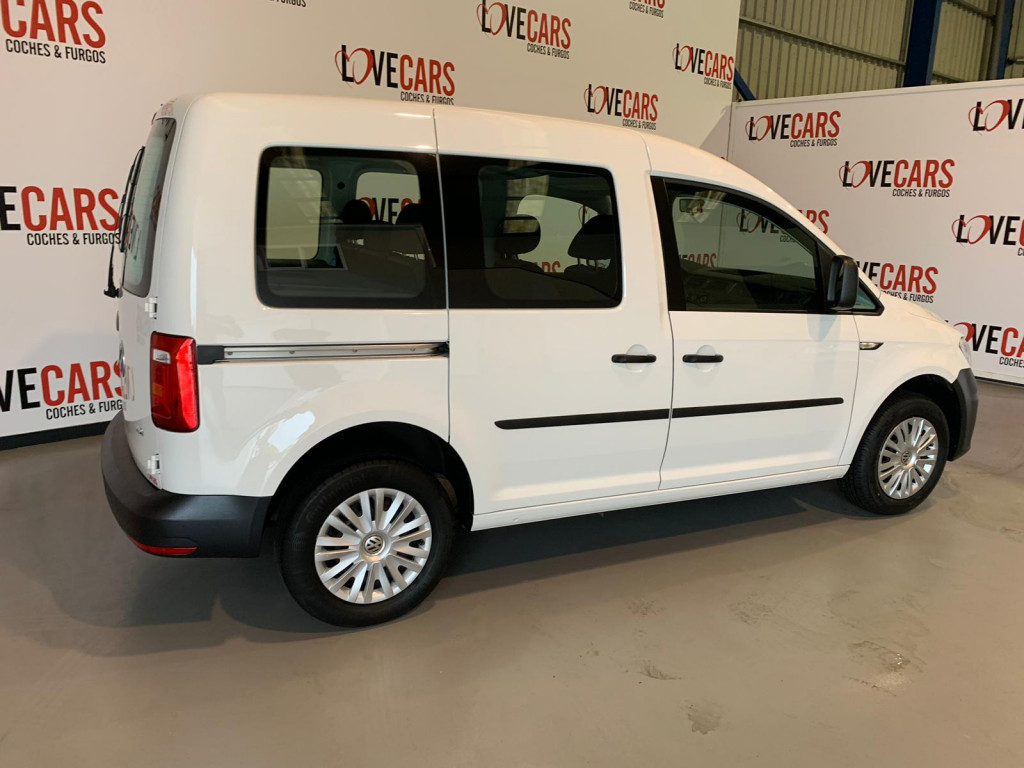 VOLKSWAGEN CADDY 2.0 COMBI 5 PLAZAS 102 CV  de segunda mano