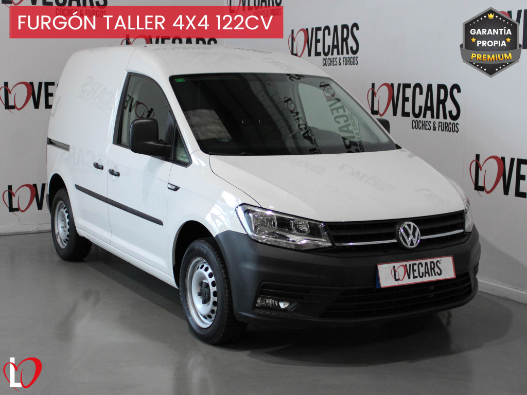 VOLKSWAGEN CADDY 2.0 TDI 4 MOTION FURGÓN TALLER 122 de segunda mano