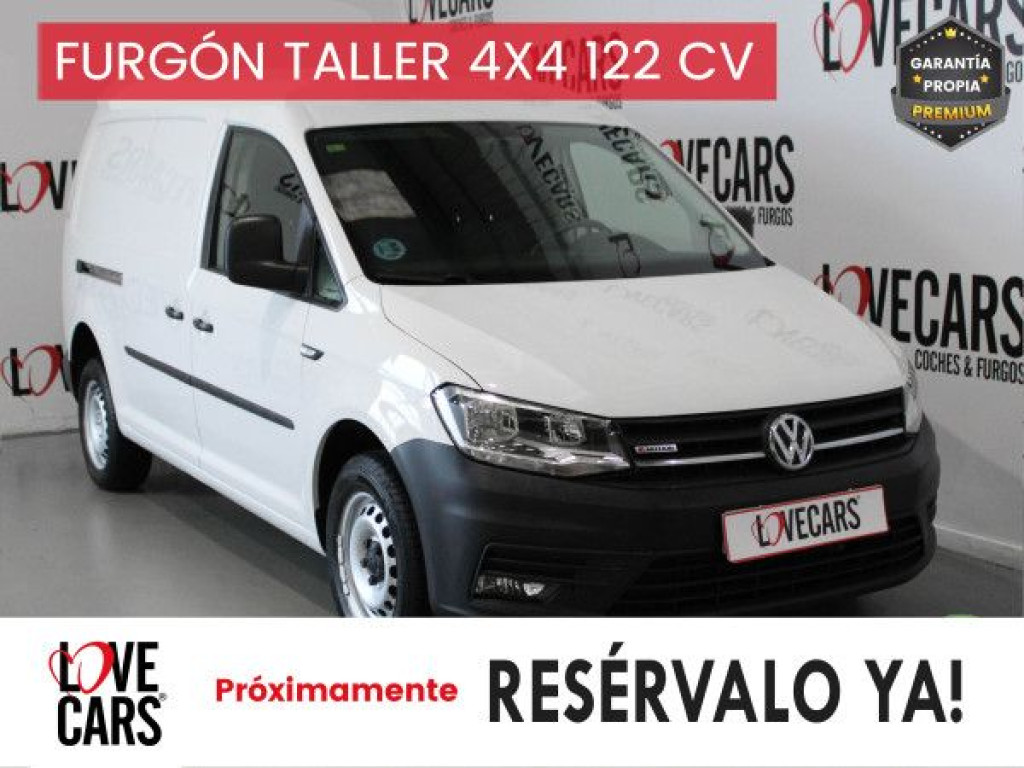 VOLKSWAGEN CADDY 2.0 TDI 4 MOTION FURGÓN TALLER 122 de segunda mano