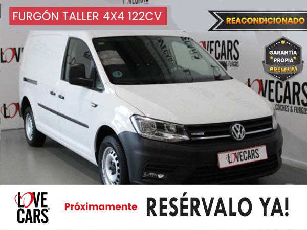 VOLKSWAGEN CADDY 2.0 TDI 4 MOTION FURGÓN TALLER 122 de segunda mano