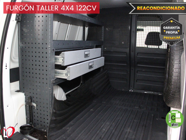 VOLKSWAGEN CADDY 2.0 TDI 4 MOTION FURGÓN TALLER 122 de segunda mano