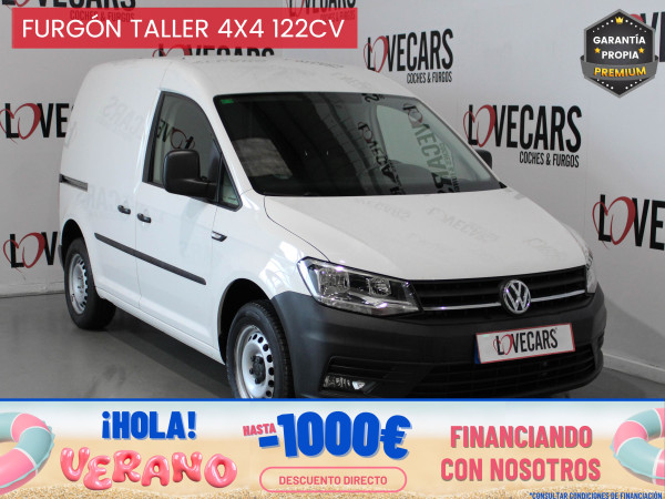 VOLKSWAGEN CADDY 2.0 TDI 4 MOTION FURGÓN TALLER 122 de segunda mano