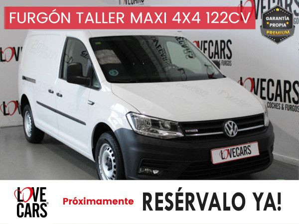 VOLKSWAGEN CADDY 2.0 TDI 4 MOTION FURGÓN TALLER 122 de segunda mano