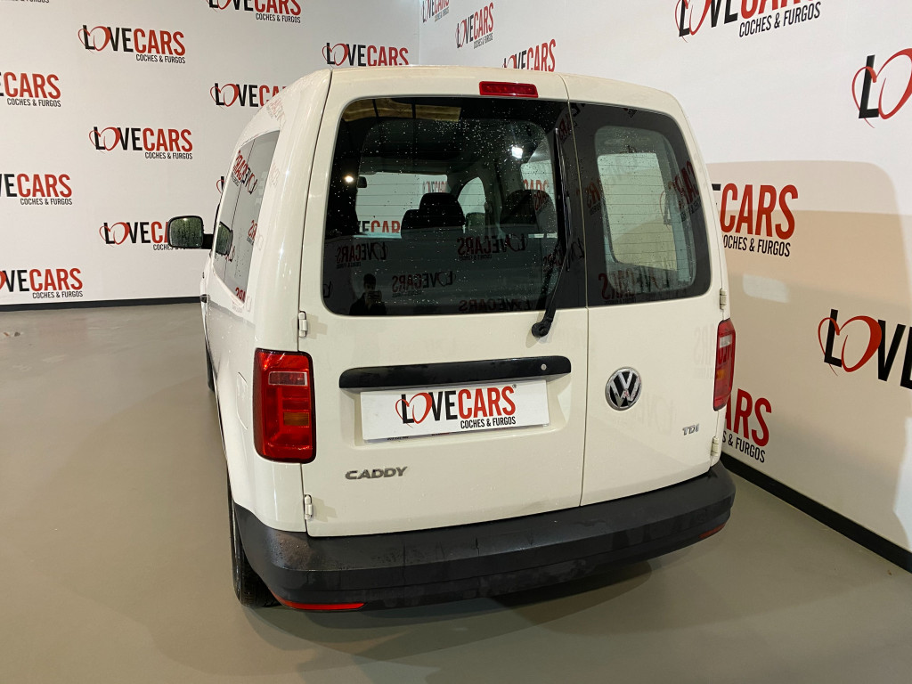 VOLKSWAGEN CADDY 2.0 TDI COMBI 5 PLAZAS 75CV de segunda mano