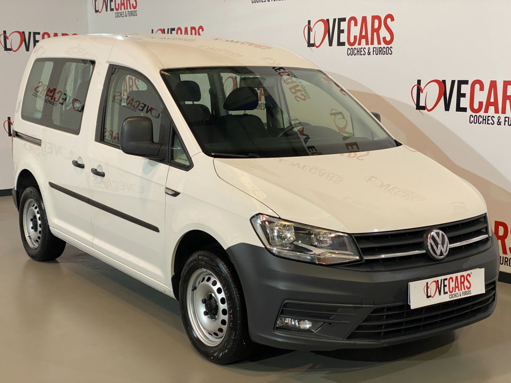 VOLKSWAGEN CADDY 2.0 TDI COMBI 5 PLAZAS 75CV de segunda mano