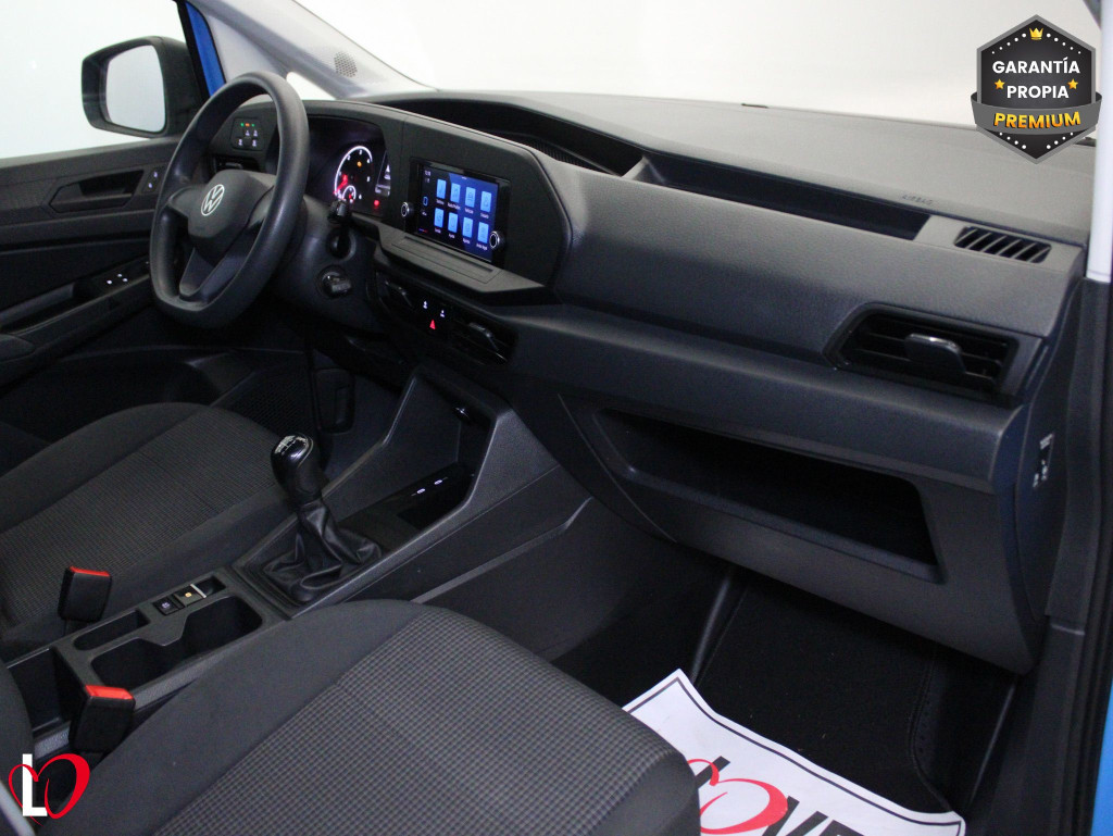 VOLKSWAGEN CADDY 2.0 TDI FURGÓN CARGO 6 VEL 75 de segunda mano