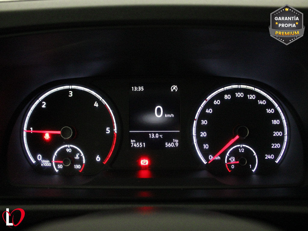 VOLKSWAGEN CADDY 2.0 TDI FURGÓN CARGO 6 VEL 75 de segunda mano