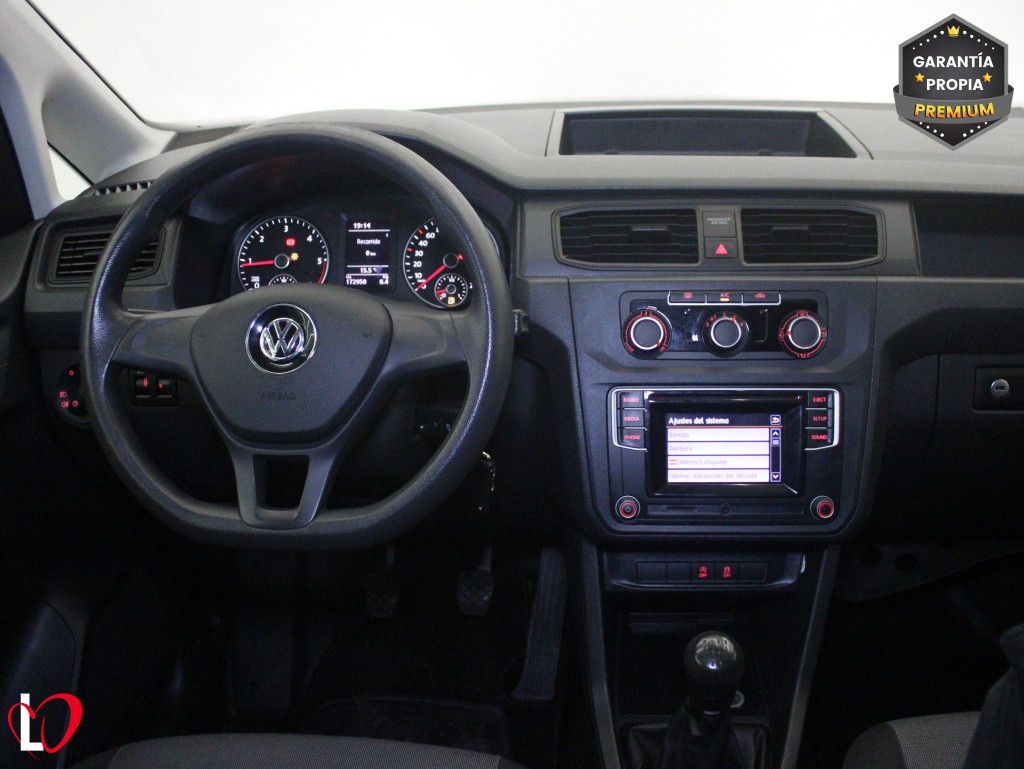 VOLKSWAGEN CADDY 2.0 TDI FURGÓN CERRADO 102 de segunda mano