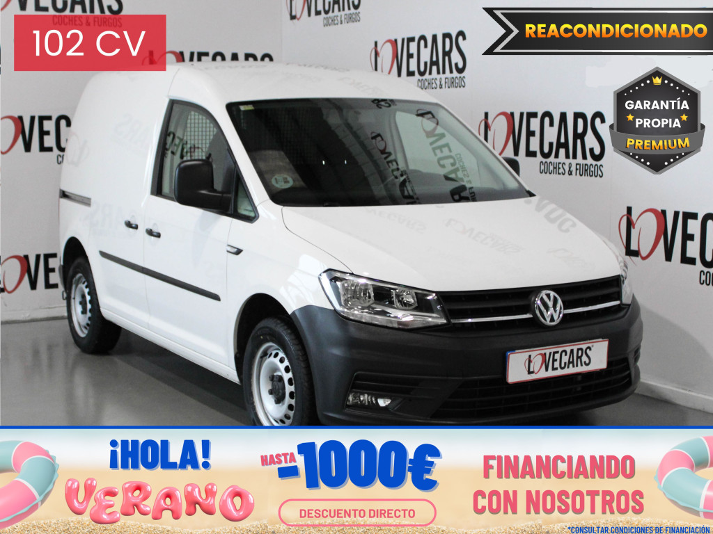 VOLKSWAGEN CADDY 2.0 TDI FURGÓN CERRADO 102 de segunda mano