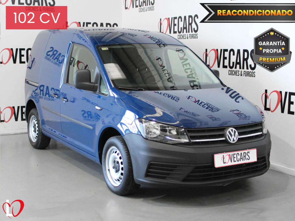 VOLKSWAGEN CADDY 2.0 TDI FURGÓN CERRADO 102 de segunda mano