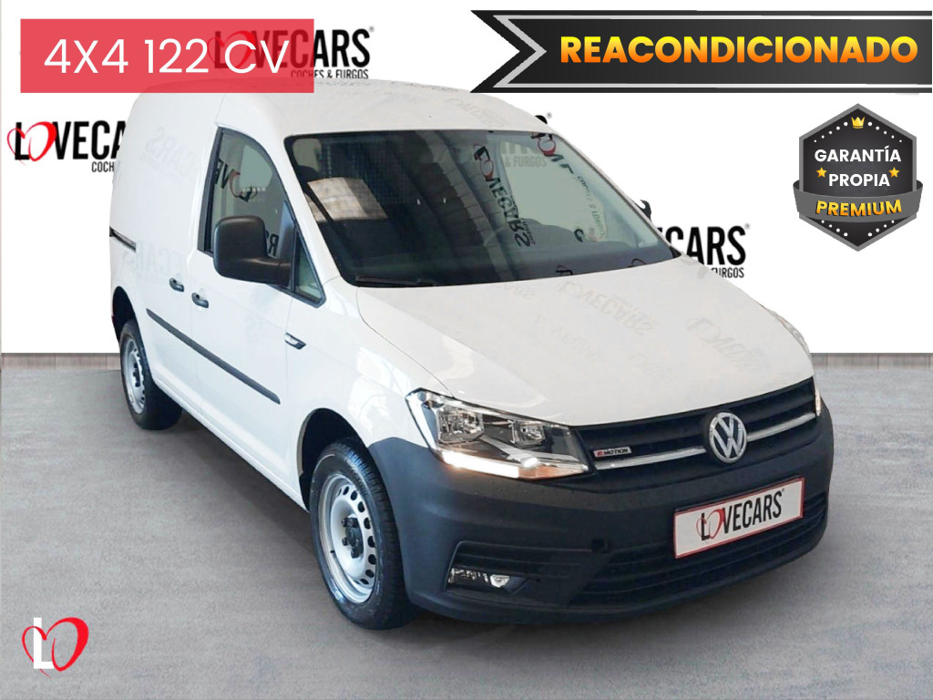 VOLKSWAGEN CADDY 2.0 TDI FURGÓN CERRADO 4 MOTION 122 de segunda mano