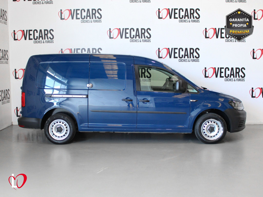 VOLKSWAGEN CADDY 2.0 TDI FURGÓN CERRADO MAXI 102 de segunda mano