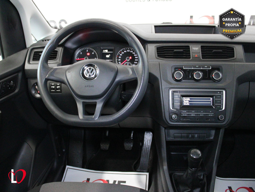 VOLKSWAGEN CADDY 2.0 TDI FURGÓN CERRADO MAXI 102 de segunda mano