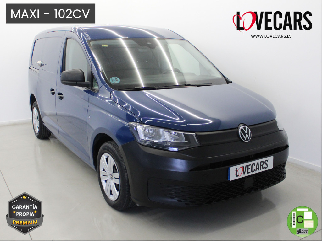 VOLKSWAGEN CADDY 2.0 TDI FURGÓN CERRADO MAXI 102 de segunda mano