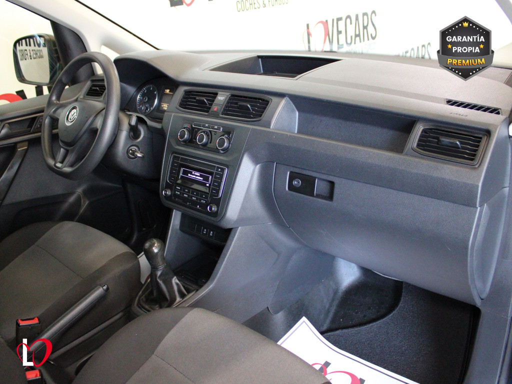 VOLKSWAGEN CADDY 2.0 TDI FURGÓN CERRADO MAXI 102 de segunda mano