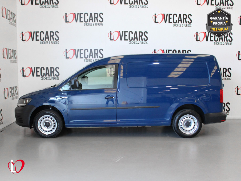 VOLKSWAGEN CADDY 2.0 TDI FURGÓN CERRADO MAXI 102 de segunda mano