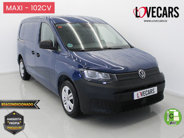 VOLKSWAGEN CADDY 2.0 TDI FURGÓN CERRADO MAXI 102 de segunda mano