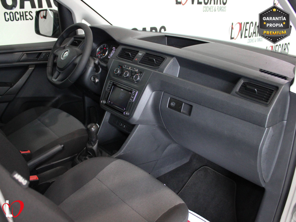 VOLKSWAGEN CADDY 2.0 TDI FURGÓN COMBI 102 de segunda mano