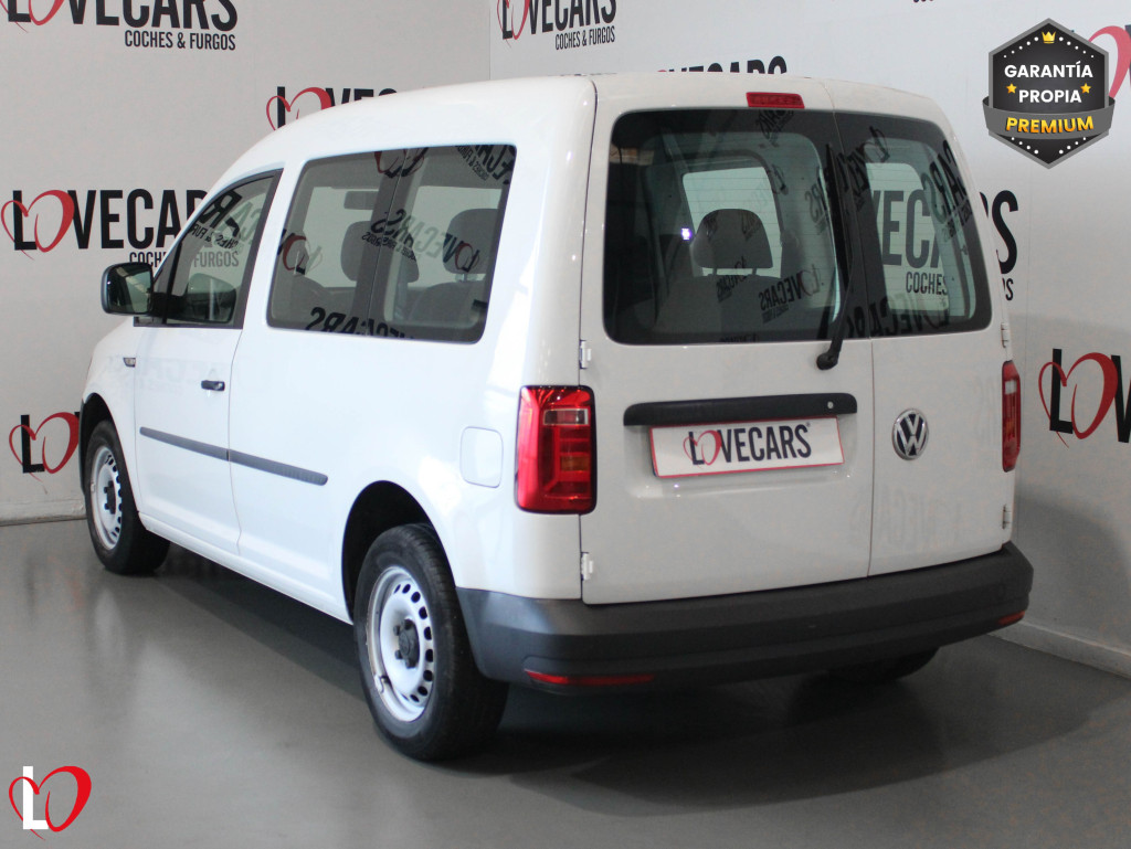VOLKSWAGEN CADDY 2.0 TDI FURGÓN COMBI 102 de segunda mano