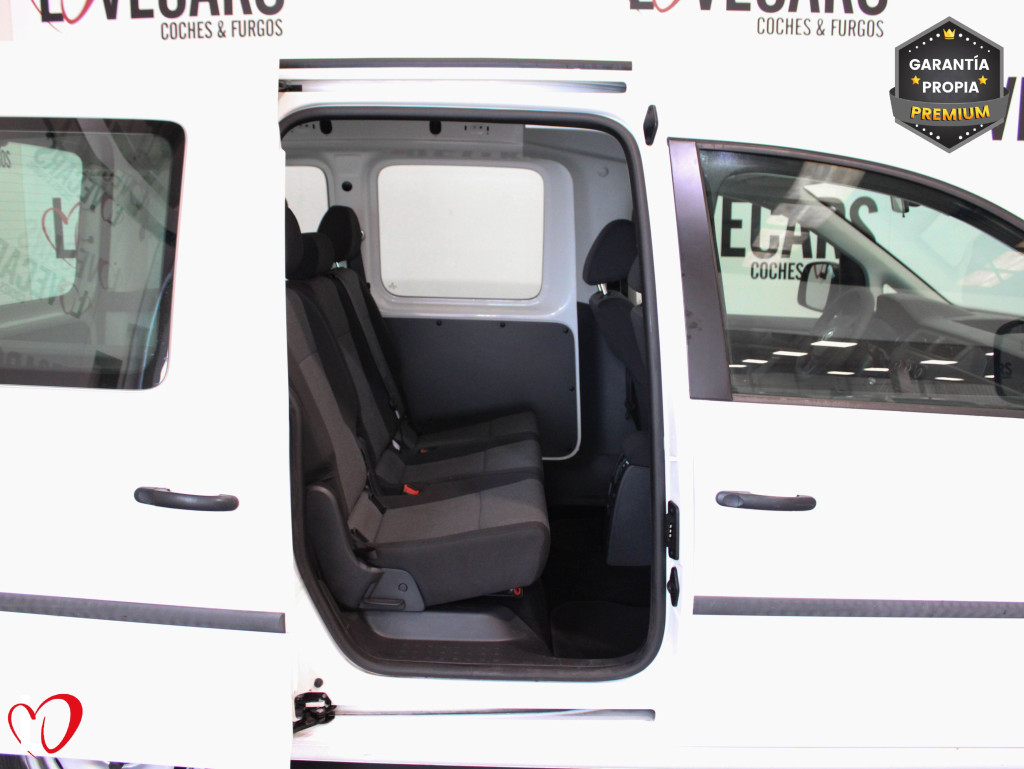 VOLKSWAGEN CADDY 2.0 TDI FURGÓN COMBI 102 de segunda mano