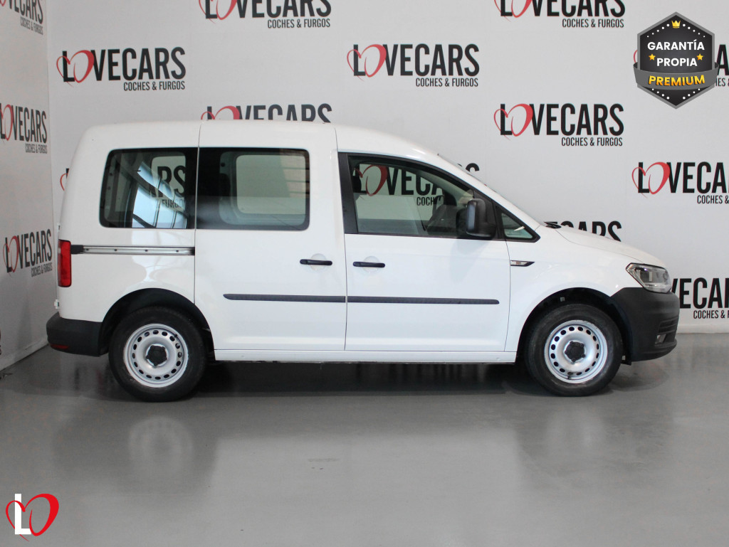 VOLKSWAGEN CADDY 2.0 TDI FURGÓN COMBI 102 de segunda mano