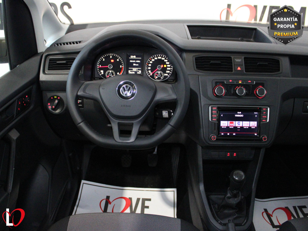 VOLKSWAGEN CADDY 2.0 TDI FURGÓN COMBI 102 de segunda mano