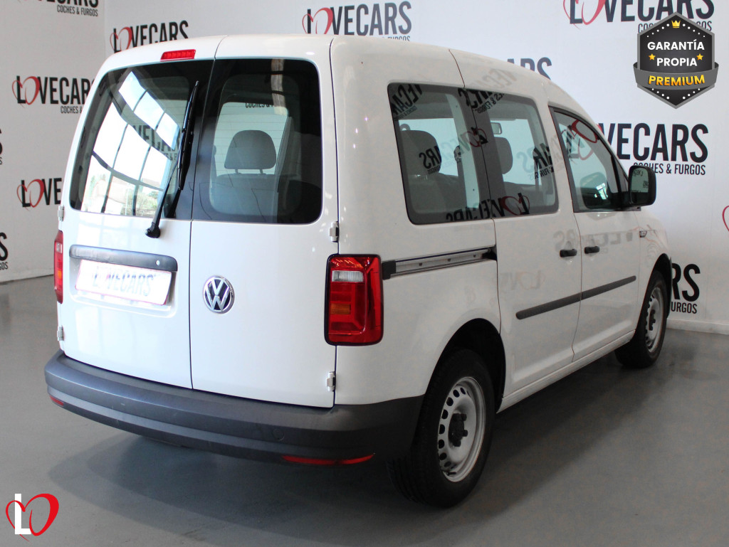 VOLKSWAGEN CADDY 2.0 TDI FURGÓN COMBI 102 de segunda mano