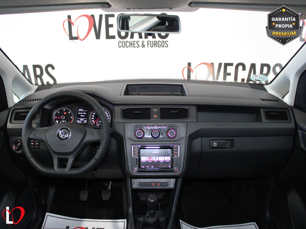 VOLKSWAGEN CADDY 2.0 TDI FURGÓN COMBI 102 de segunda mano