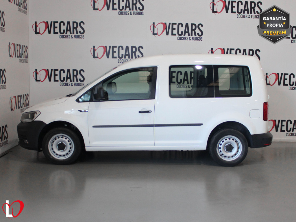 VOLKSWAGEN CADDY 2.0 TDI FURGÓN COMBI 102 de segunda mano