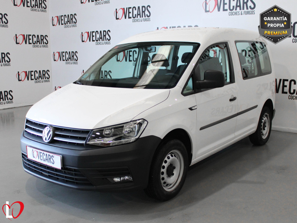 VOLKSWAGEN CADDY 2.0 TDI FURGÓN COMBI 102 de segunda mano