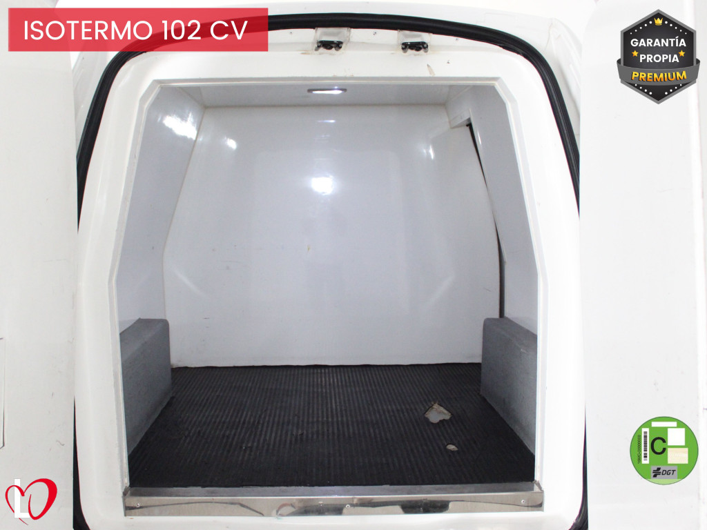 VOLKSWAGEN CADDY 2.0 TDI FURGÓN ISOTERMO 102 de segunda mano
