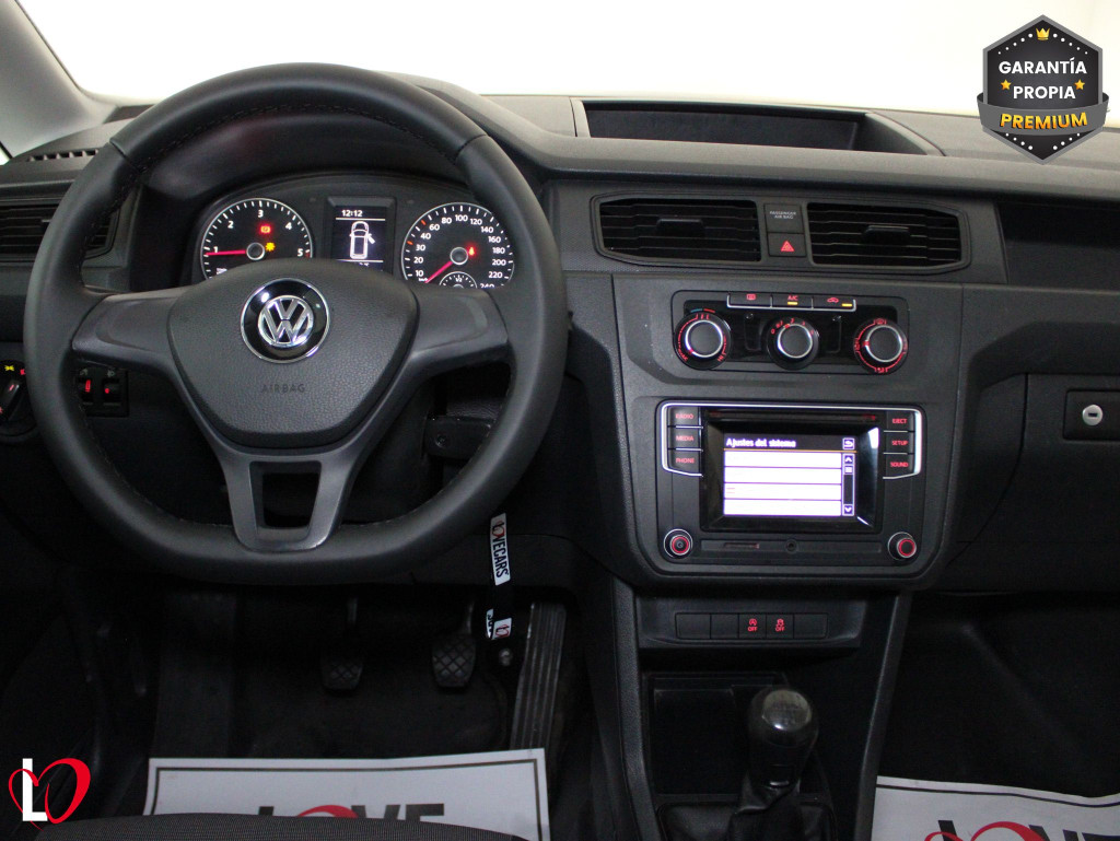 VOLKSWAGEN CADDY 2.0 TDI FURGÓN ISOTERMO 102 de segunda mano
