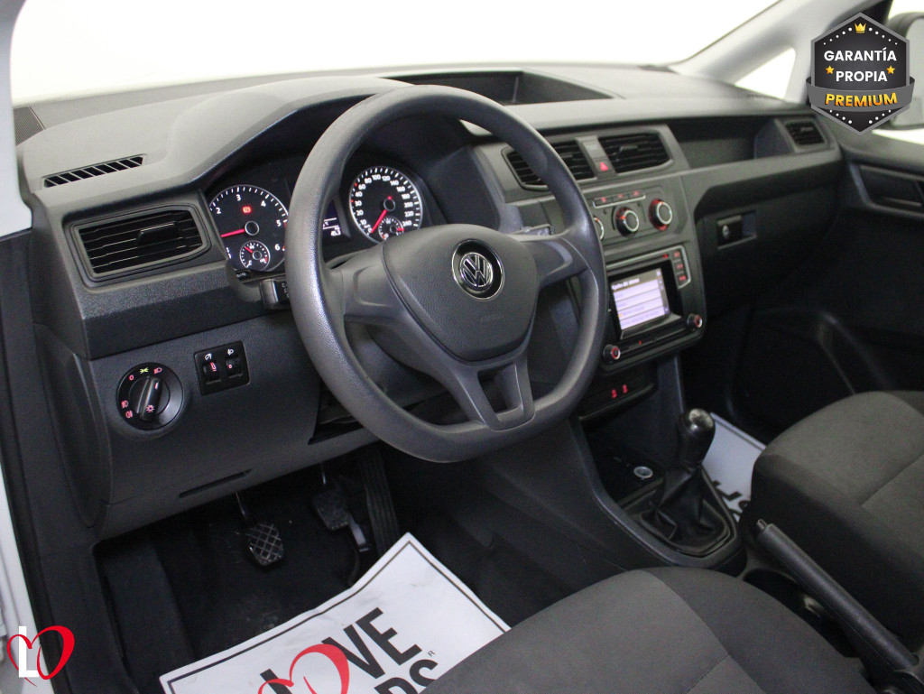 VOLKSWAGEN CADDY 2.0 TDI FURGÓN ISOTERMO 102 de segunda mano