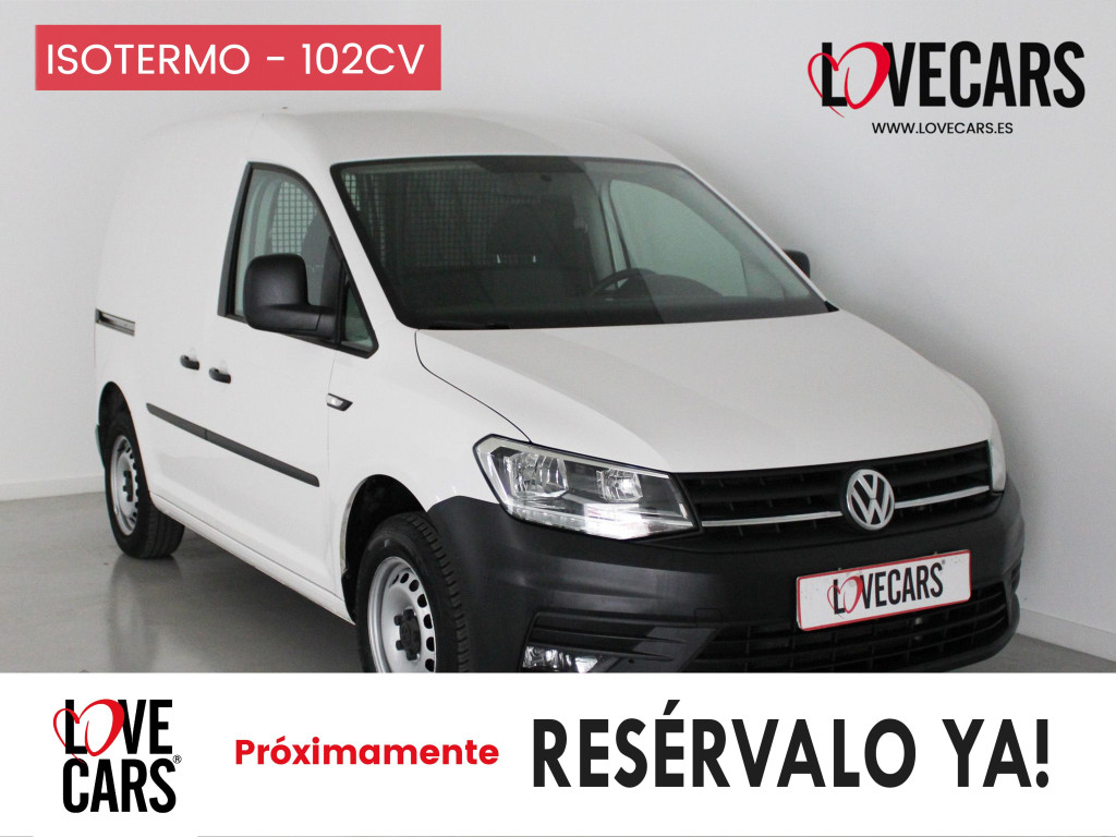 VOLKSWAGEN CADDY 2.0 TDI FURGÓN ISOTERMO 102 de segunda mano