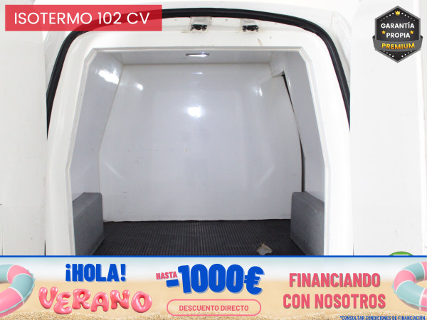 VOLKSWAGEN CADDY 2.0 TDI FURGÓN ISOTERMO 102 de segunda mano