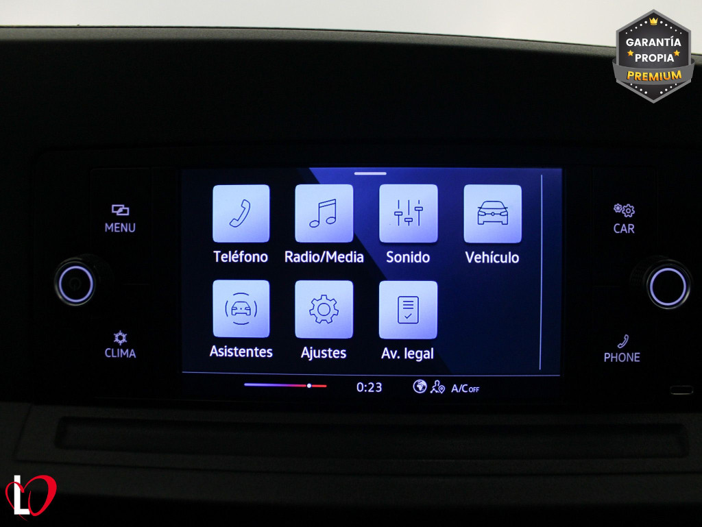 VOLKSWAGEN CADDY 2.0 TDI FURGÓN MAXI 6 VEL 102 de segunda mano