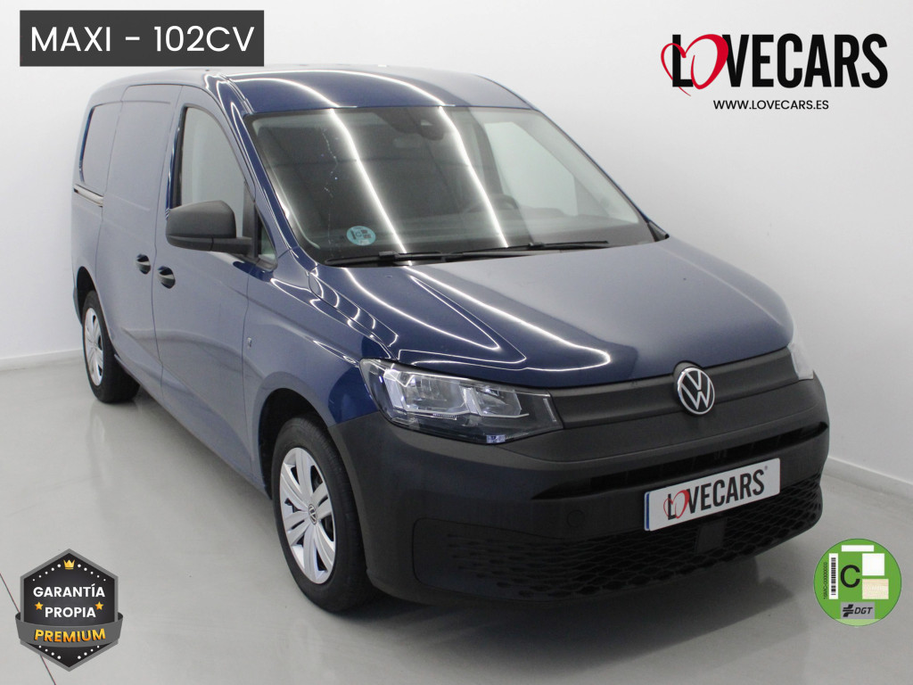 VOLKSWAGEN CADDY 2.0 TDI FURGÓN MAXI 6 VEL 102 de segunda mano