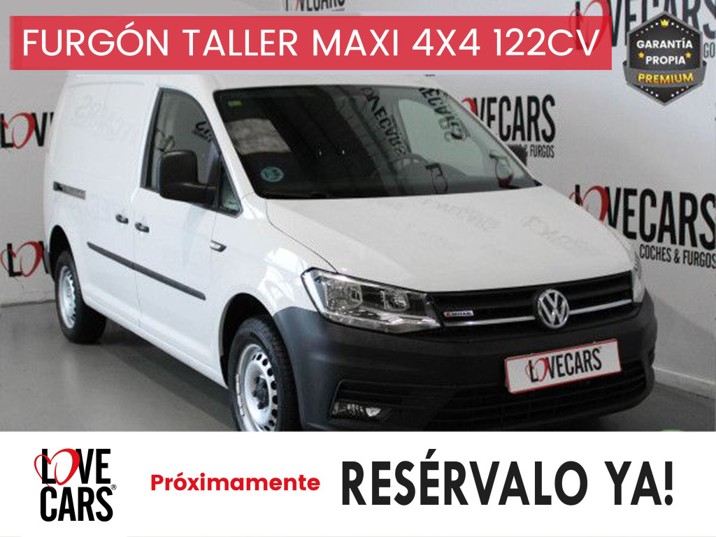 VOLKSWAGEN CADDY 2.0 TDI FURGÓN TALLER MAXI 4 MOTION 122 de segunda mano