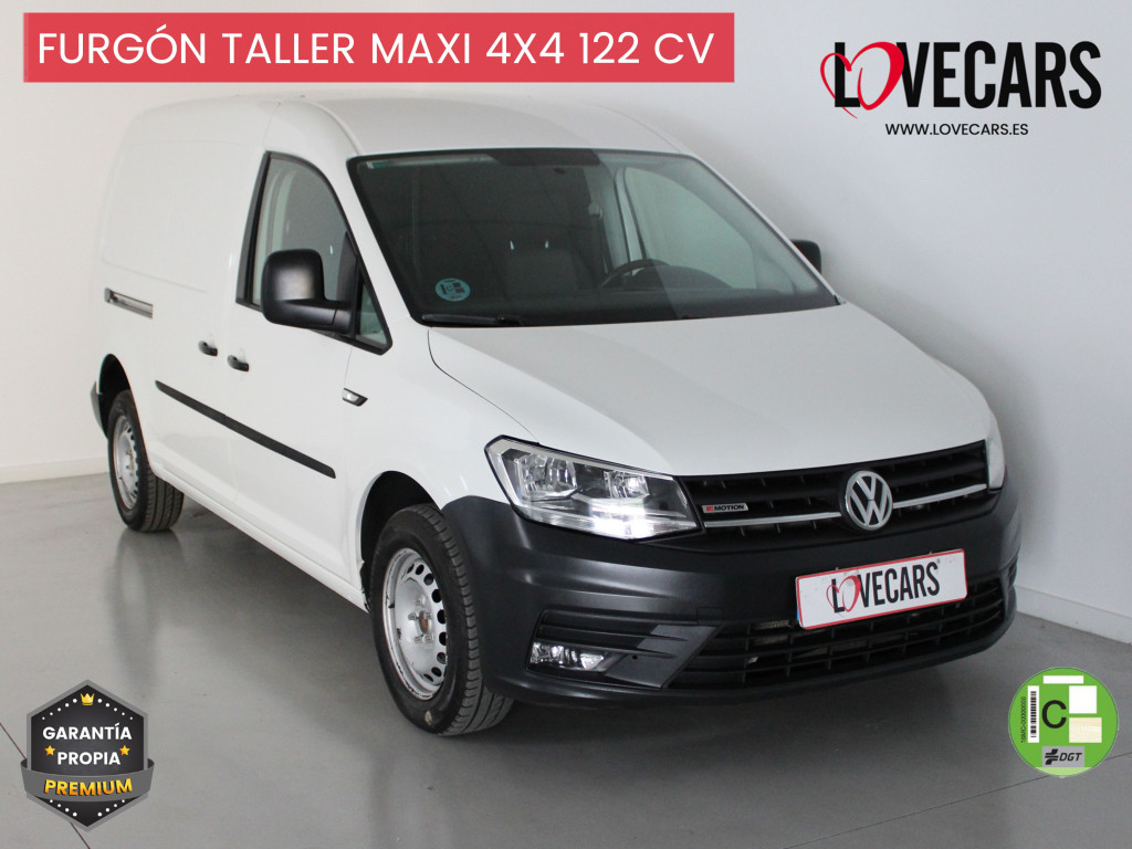 VOLKSWAGEN CADDY 2.0 TDI FURGÓN TALLER MAXI 4 MOTION 122 de segunda mano