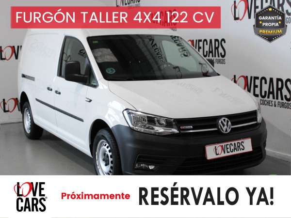 VOLKSWAGEN CADDY 2.0 TDI FURGÓN TALLER MAXI 4 MOTION 122 de segunda mano