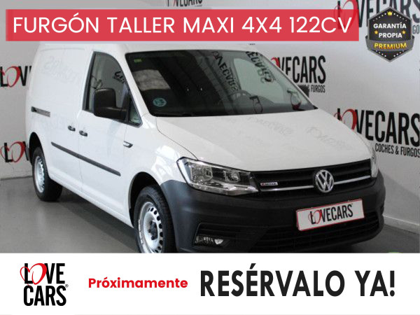 VOLKSWAGEN CADDY 2.0 TDI FURGÓN TALLER MAXI 4 MOTION 122 de segunda mano