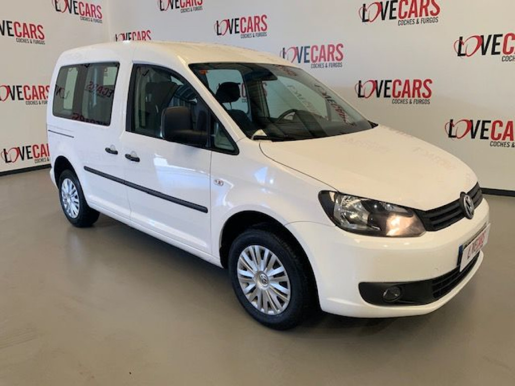 VOLKSWAGEN CADDY COMBI 5 PLAZAS 1.6 TDI BMT de segunda mano