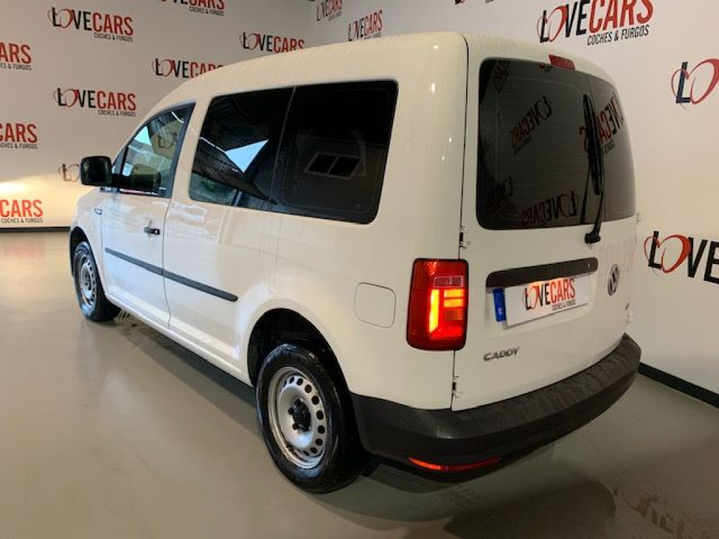 VOLKSWAGEN CADDY COMBI 5 PLAZAS 2.0 TDI 102CV de segunda mano