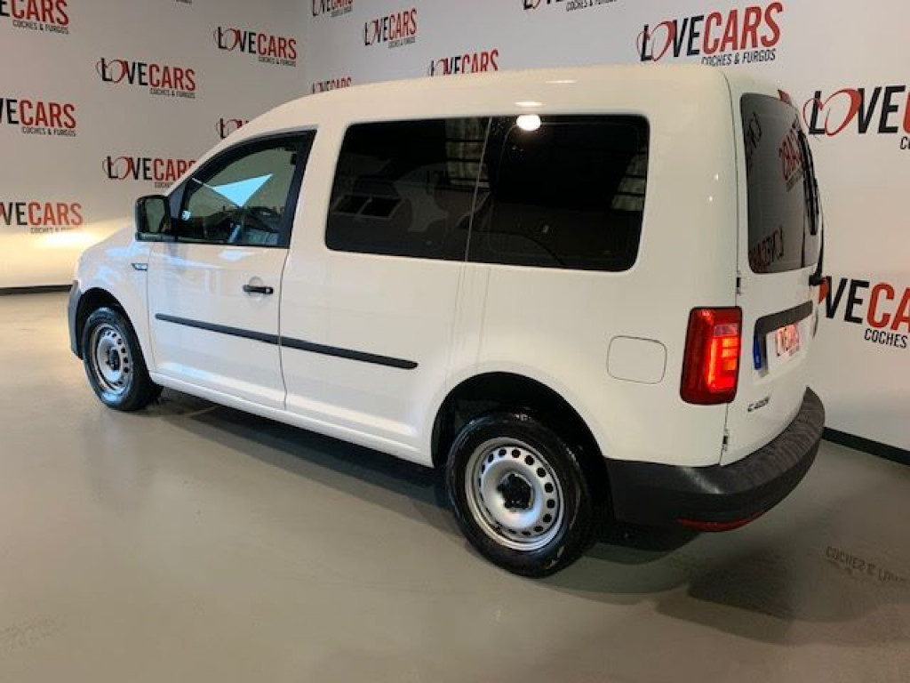 VOLKSWAGEN CADDY COMBI 5 PLAZAS 2.0 TDI 102CV de segunda mano