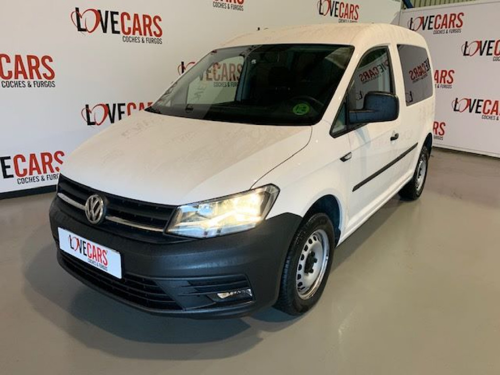 VOLKSWAGEN CADDY COMBI 5 PLAZAS 2.0 TDI 102CV de segunda mano
