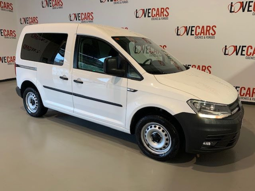 VOLKSWAGEN CADDY COMBI 5 PLAZAS 2.0 TDI 102CV de segunda mano