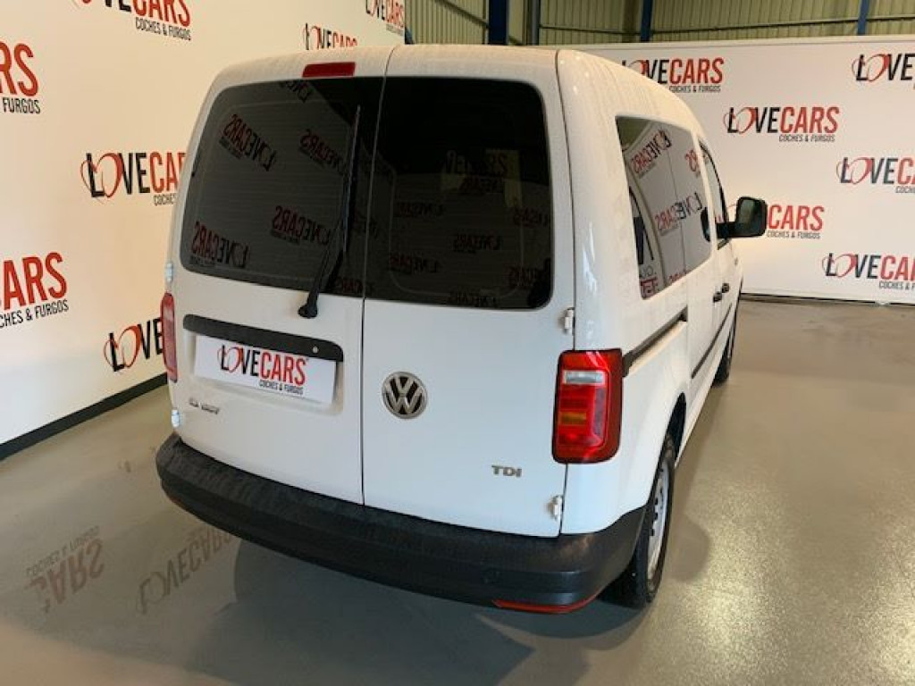 VOLKSWAGEN CADDY COMBI 5 PLAZAS 2.0 TDI 102CV de segunda mano