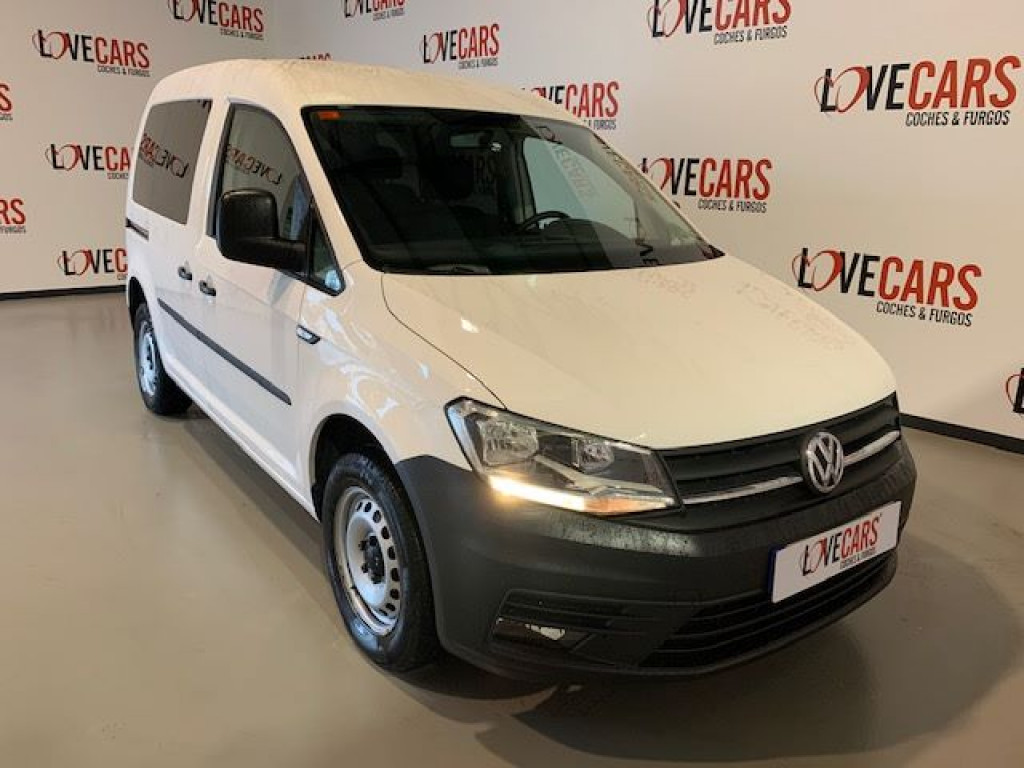 VOLKSWAGEN CADDY COMBI 5 PLAZAS 2.0 TDI 102CV de segunda mano